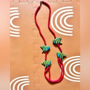 Unique Vintage Fish Necklace